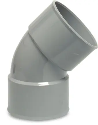 Dagaanbieding Bocht PVC 45/32